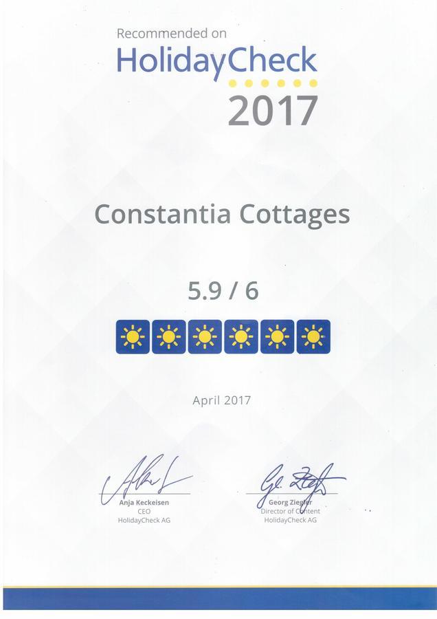 Constantia Cottages Eksteriør billede